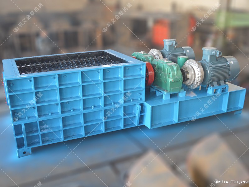 2PLF50/150型强力双齿辊破碎机发往山西太原破煤