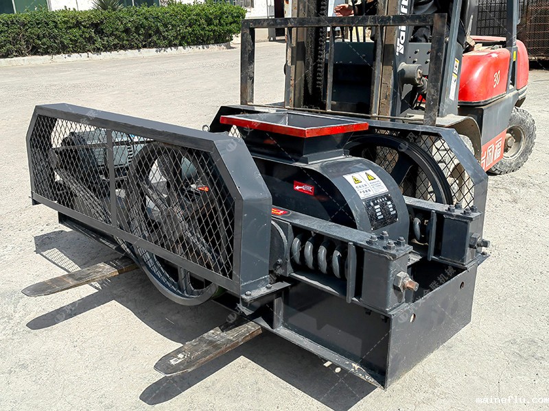 2PG400*250小型澳门点点注册地址发货现场_发往浙江_破碎矿石