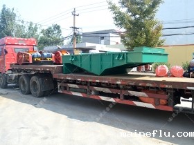 澳门点点注册地址,直线振动筛发往广东肇庆干粉沙浆