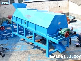 滚筒筛分机图片展示_无轴,多层,移动式滚筒筛沙机