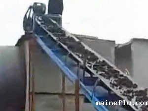 煤泥烘干机生产现场视频